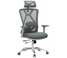 Кресло Evolution EXO F1 Grey серый