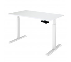 Стол с регулируемой высотой Manual Desk White 138*80*1,8 см