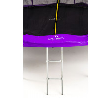 Батут с защитной сеткой Calviano 374 см - 12ft OUTSIDE master purple (фиолетовый)
