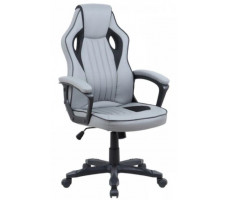 Кресло SitUp LUNA PL (экокожа Grey/сетка Black)