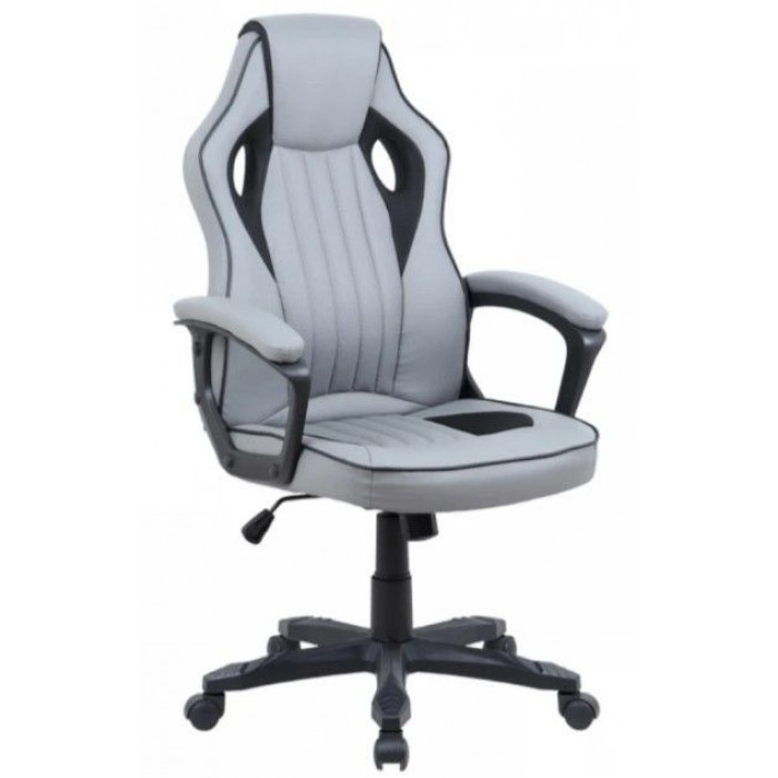 Кресло SitUp LUNA PL (экокожа Grey/сетка Black)