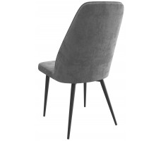 Стул Leonard M b22 GREY LUX/черный