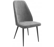 Стул Leonard M b22 GREY LUX/черный