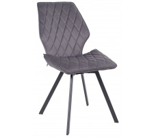 Стул поворотный Rafael M d10 HEMATITE LUX/черный