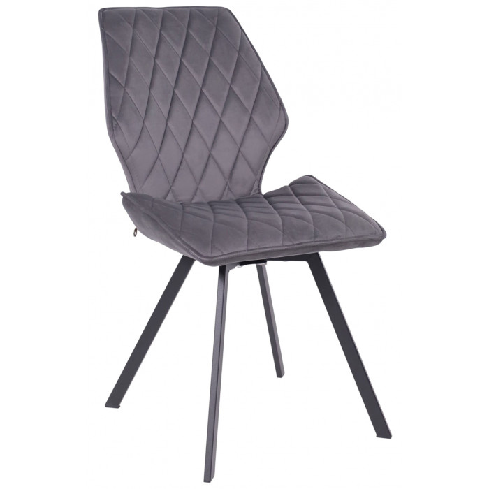 Стул поворотный Rafael M d10 HEMATITE LUX/черный