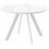 Стол Rondy-116 Patagonoa Bianco Gloss Premium Cer/белый