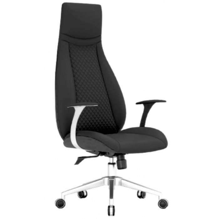 Кресло SitUp Molly (Молли) Black Chrome экокожа черный
