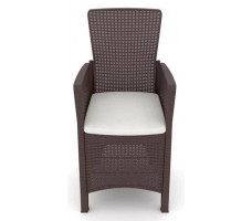 Набор садовой мебели TROYA BALCONY SET коричневый
