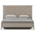 Кровать Classic LOZ160х200 Д 160*200 глиняный серый (с гибким основанием) с мягким изголовьем