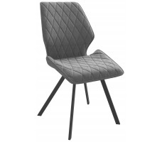 Стул поворотный Rafael M b22 GREY LUX/черный
