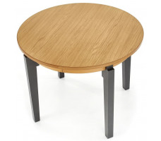 Стол обеденный Halmar Sorbus (Сорбус) (100-200)*100 дуб медовый/графит