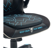 Кресло геймерское FLOKY NEXUS Black-Blue V2 черный/синий