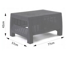Столик журнальный Corfu Table графит