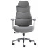 Кресло SitUp Crocus (Крокус) White Chrome ткань серый