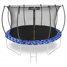 Батут с защитной сеткой Calviano 374 см - 12ft INSIDE master smile (смайл) Батут с защитной сеткой Calviano 374 см - 12ft INSIDE master smile (смайл)