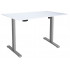 Стол с регулируемой высотой Electric Desk Slim Grey 130*80*1,8 см