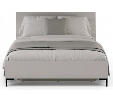 Кровать Domenica LOZ140х200 М 140*200 с металлическим основанием глиняный серый
