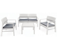 Комплект садовой мебели ProGarden Kilimanjaro set белый