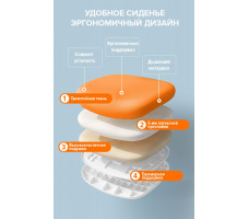 Кресло ортопедическое Everprof Kids 102 Ткань Оранжевый