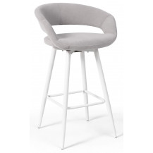 Стул барный BARNY-R 700 b20 SILVER LUX/белый Стул барный BARNY-R 700 b20 SILVER LUX/белый