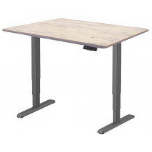 Стол с регулируемой высотой Wooden Unique Ergo Desk Black 120*60*2,7 см (натуральное дерево)