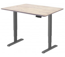 Стол с регулируемой высотой Wooden Unique Ergo Desk Black 130*75*2,7 см (натуральное дерево)