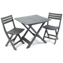 Комплект садовой мебели ProGarden Camping set антрацит
