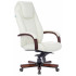 Кресло Бюрократ T-9923 WALNUT слоновая кость