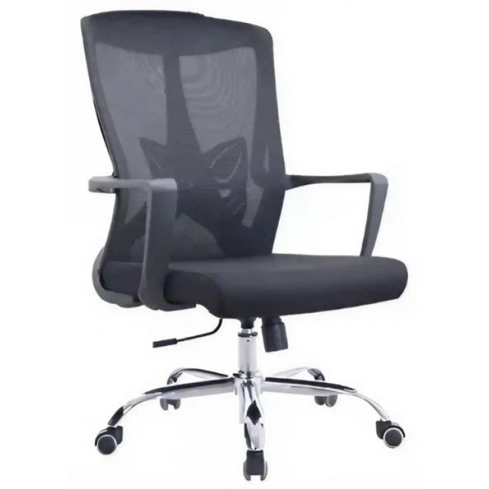 Кресло SitUp SIGMA Grey chrome (сетка Grey/Gray)