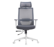 Кресло SPARX Toro Plus White/Grey белый/серый