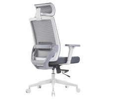 Кресло SPARX Toro Plus White/Grey белый/серый