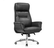 Кресло SitUp PAID Black Chrome (экокожа) черный