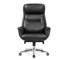 Кресло SitUp PAID Black Chrome (экокожа) черный
