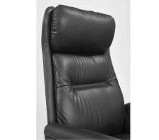 Кресло SitUp PAID Black Chrome (экокожа) черный