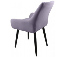 Стул Гальваник Корлеоне Catania Lavender / черный