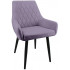 Стул Гальваник Корлеоне Catania Lavender / черный