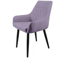 Стул Гальваник Корлеоне Catania Lavender / черный