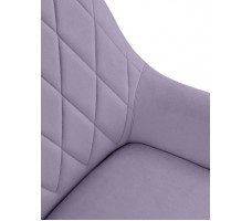 Стул Гальваник Корлеоне Catania Lavender / черный
