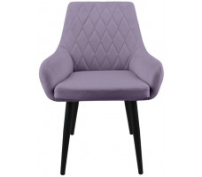 Стул Гальваник Корлеоне Catania Lavender / черный