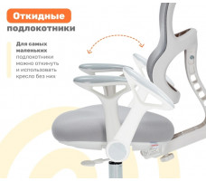 Кресло ортопедическое Yoka Griff (Гриф) серый