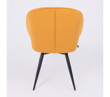 Стул поворотный Rob-R1 d16 ochre lux/черный