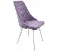 Стул Гальваник Верона лофт Catania Lavender / белый