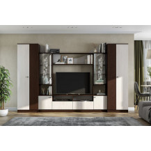 Стенка NN Мебель МГС 8 дуб венге/ясень анкор светлый