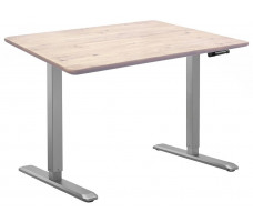 Стол с регулируемой высотой Manual DESKFIT DF100 GREY 120*60*2,7 см (натуральное дерево)