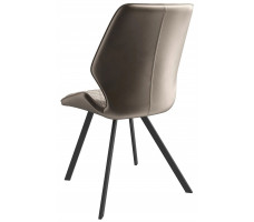Стул Rafael d05 cappuchino lux/черный