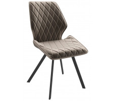 Стул Rafael d05 cappuchino lux/черный