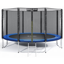 Батут Atlas Sport 404 см (13ft) PRO (усиленные опоры) синий Батут Atlas Sport 404 см (13ft) PRO (усиленные опоры) синий