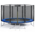 Батут Atlas Sport 404 см (13ft) PRO (усиленные опоры) синий