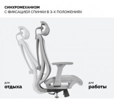 Кресло SPARX IT Grey/Grey серый/серый
