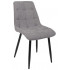 Стул AksHome CARIS (Карис) серый микровелюр CD2302-26/черный